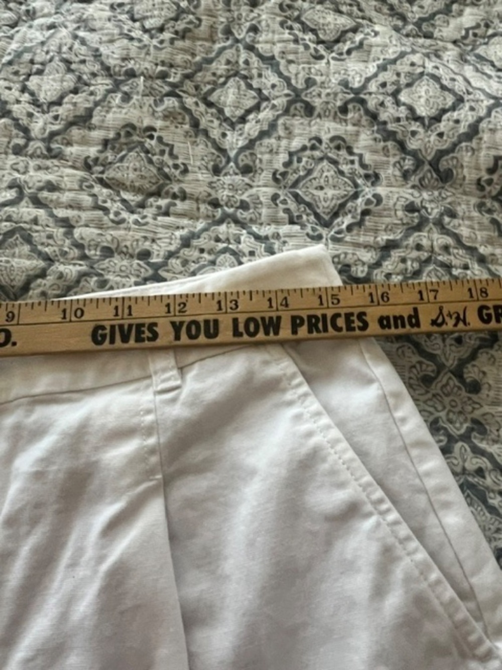 J.Crew White 100% Linen Wide Leg Elastic Waist Cropped Pants Sz S Coastal Preppy - Picture 10 of 12